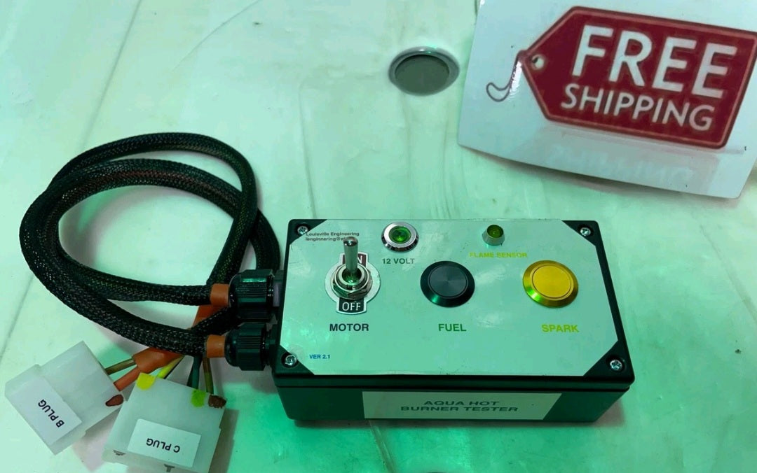 Webasto Aqua Hot Hydro Hot burner Test Box Ver 2.1