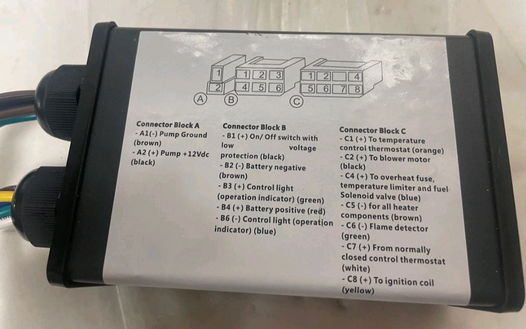 Aqua Hot, Hydro Hot Webasto Burner Control Module WPE-300-901