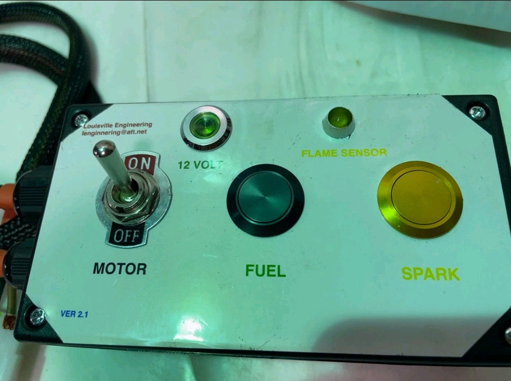 Webasto Aqua Hot Hydro Hot burner Test Box Ver 2.1