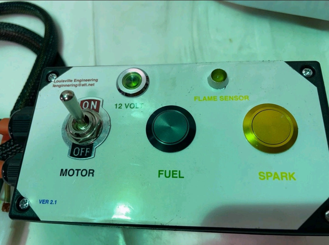 Webasto Aqua Hot Hydro Hot burner Test Box Ver 2.1