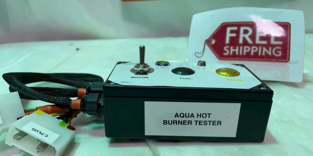 Webasto Aqua Hot Hydro Hot burner Test Box Ver 2.1